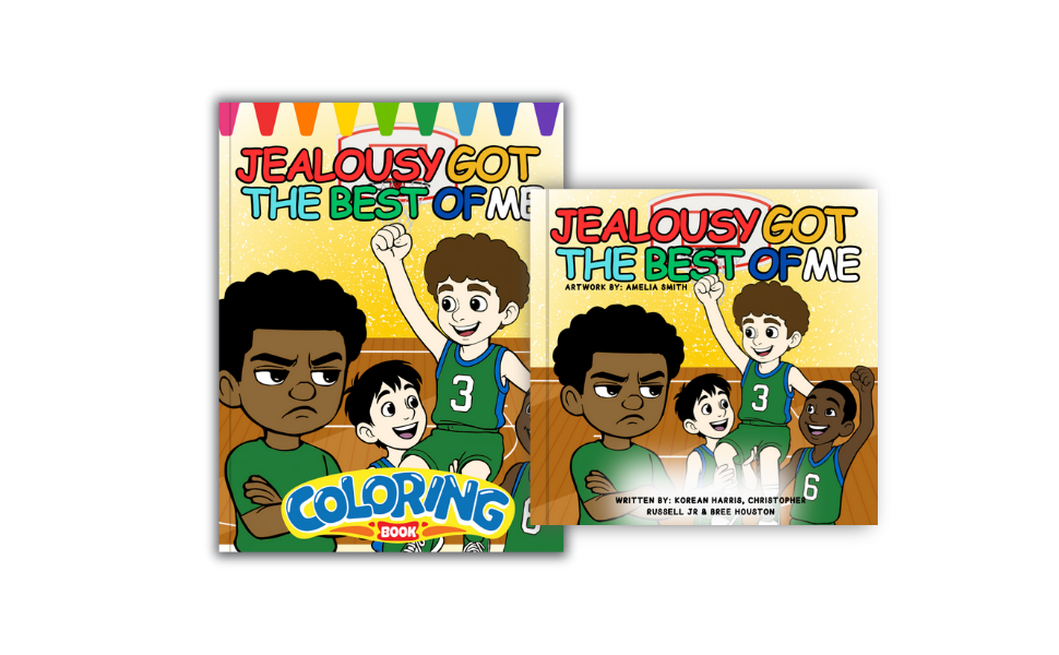 BUNDLE: Jealousy Got The Best of Me Book and Coloring Book