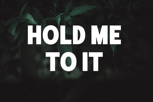 Hold Me to It